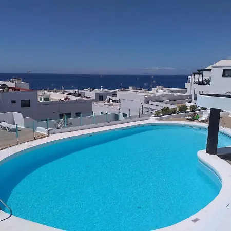 Portonovo La Paloma Amazing Sea View & Swimming Pool-good Wifi -free Ac- Private Parking * Puerto del Carmen (Lanzarote)